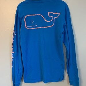Vineyard Vines Whale Long Sleeve T-Shirt
